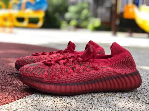 Coconut 350v2 Slate Red Adidas Yeezy 350 V2 CMPCT Slate Red Coconut Laufschuhe GW6945