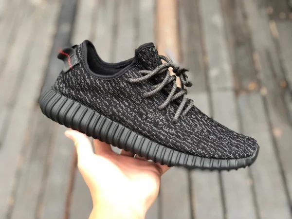 Coconut 350 erste Generation schwarz reines Original Adidas Yeezy 350 Boost Schwarz schwarz Coconut 350 Kanye BB5350