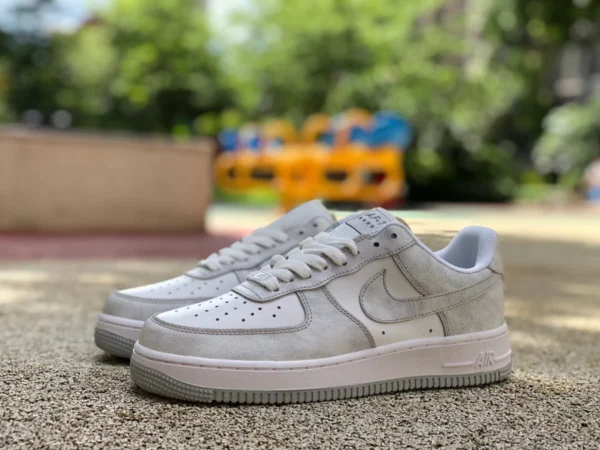 AF1 weiß grau niedrig Nike Air Force 1'07 AF1 Air Force One Herren-Low-Top-Sneaker LQ55881-616