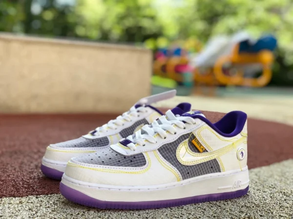 AF1 weiße und violette Gewindeverbindung LA