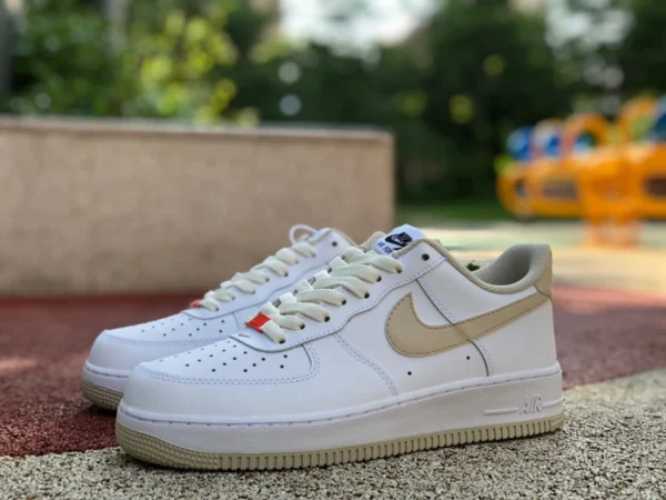 AF1 weiß braun niedrig Nike AirForce1 AF1 weiß braun Air Force Herren-Freizeitsneaker DZ2771-121