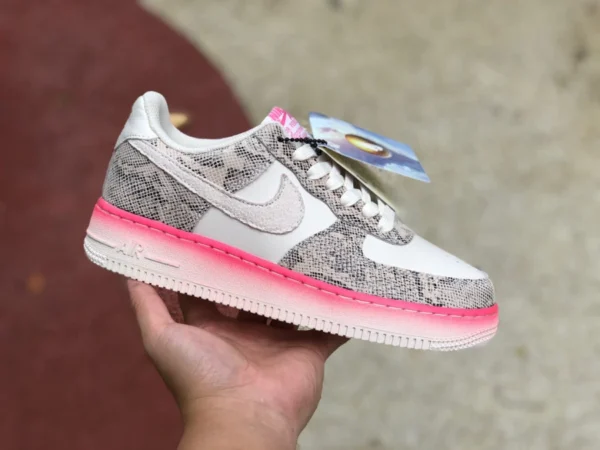 af1 nebula pink low Nike Air Force 1 Air Force 1 Schlangenmuster nebula pink Herren- und Damen-Sneaker dv1031-030