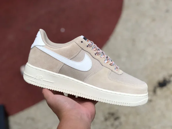 AF1 Khaki White Sand Color Low Nike Air Force 1 AF1 Khaki White Sand Color Low-Top-Sport- und Freizeitschuhe DO9801-200