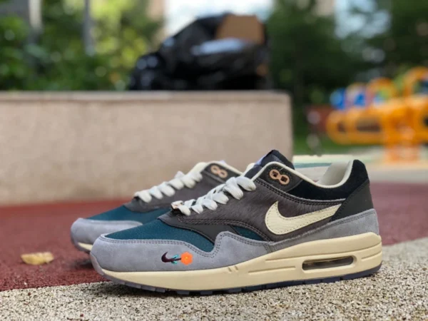 Max1 sp grau grün Nike Air Max 1 SP Yuanyang Schuhe Retro-Freizeitlaufschuhe DQ8475-001