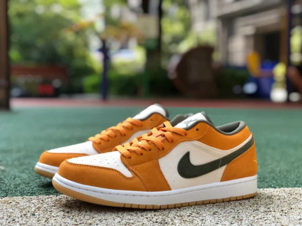 aj1 orange low pure original Air Jordan 1 Low AJ1 orange herren low-top-basketballschuhe DH6931-102,