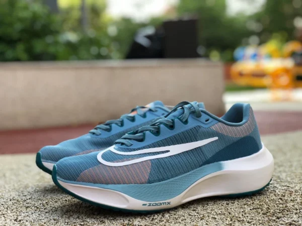 Zoom Fly5 blau grau Nike Zoom Fly 5 Nike dämpfende Carbonplatte Marathon Männer und Frauen laufen dm8968-400