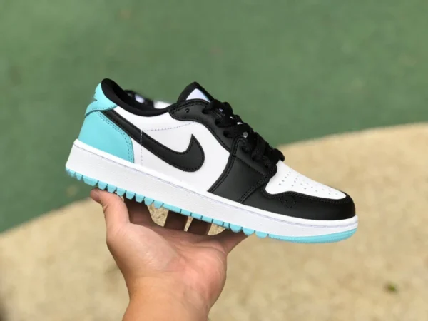 aj1 Mint Blue Golf Low Top Pure Original Air Jordan 1 Low Golf AJ1 Mint Blue Golf DD9315-114