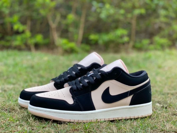 Aj1 Black Powder Milk Tea Low Pure Original Air Jordan 1 Low AJ1 Guava Ice Black Powder Milk Tea Powder DC0774-003