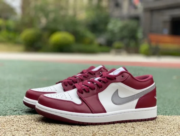 aj1 weiß rot weinrot niedrig reine Original Top Ware Nike Air Force1 Nike AF1 Air Force One Cherry Valentinstag weiße und rosa Turnschuhe FD4616-161