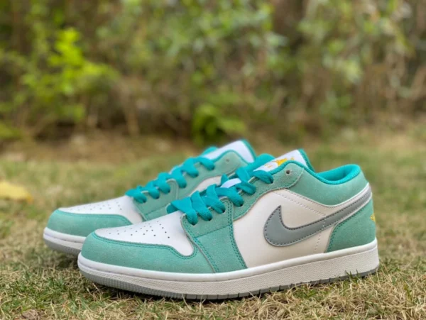 aj1 Tiffany low pure original Air Jordan 1 Low AJ1 smaragd jade blau weiß grün DN3705-301