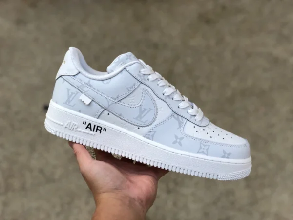 Af1 gemeinsamer LV Louis Vuitton LV x Nike Air Force 1 gemeinsamer AF1 Air Force One gemeinsamer LV MS0232