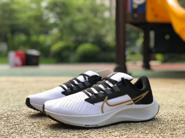 Nike Pegasus weiß schwarz gold Nike Zoom38 Generation Moon Landing Gold Hook Laufschuhe Herrenschuhe atmungsaktiv Freizeitsport Pegasus Sommer CW7356-007