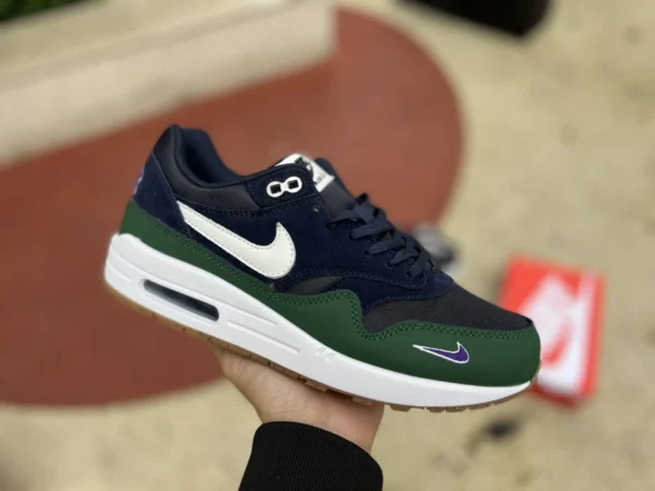 Max1 87 blau und grün Nike Air Max 1 87 QS Gorge Green blau und grün Laufschuhe DV3887-400