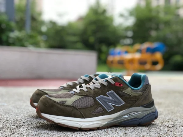 NB990v3 grauer Kaffee New Balance x Bodega 990V3 grauer Kaffee gemeinsame Sportschuhe M990BD3