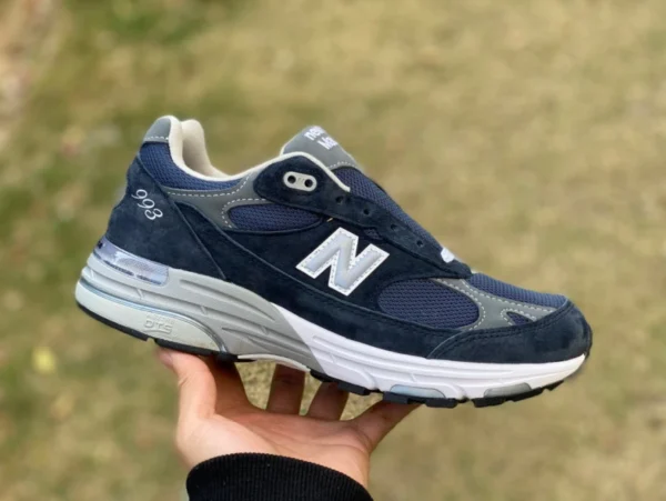 NB993 Marineblau President Pure Original New Balance NB993 American Navy Navy Dad-Schuhe President Retro-Joggingschuhe mr993nv