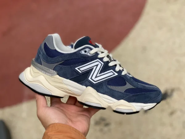 NB9060 Navy NEW BALANCE NB9060 Navy Low-Top-Retro-Sport- und Freizeit-Dad-Schuhe für Herren und Damen U9060ECB