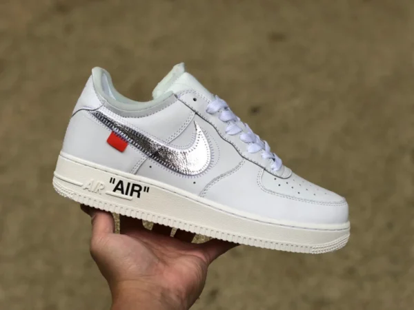 AF1 ow joint reinweiß Nike Air Force 1 x OW joint AF1 reinweiß ganz weiß AO4297-100