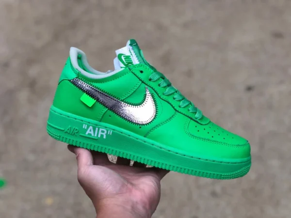 AF1 OW Joint Grün Nike Air Force 1 AF1 Green Art Museum Air Force OW Joint Sneakers Hulk DX1419-300