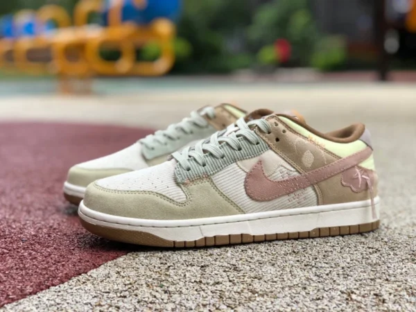 Dunk beige grün rosa Nike Dunk beige grün rosa Cord-Sport- und Freizeitsneaker DQ5076-121