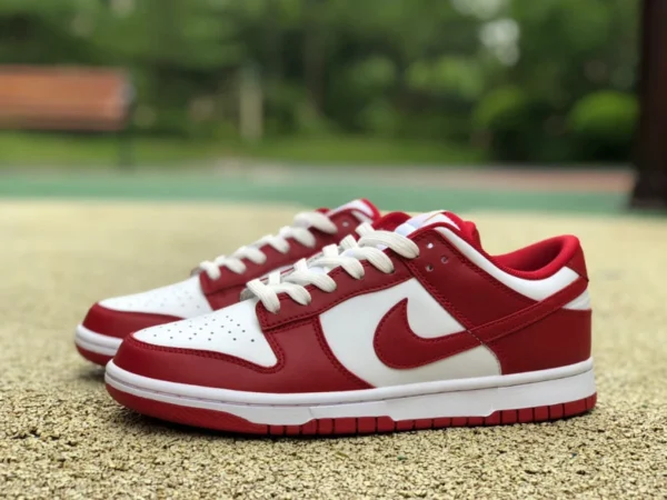 Dunk weiß rot gelb niedrig NIKE Dunk Low weiß rot Low-Top-Sneaker DD1391-602