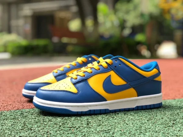 Dunk blau gelb niedrig Nike Dunk Low „Warriors“ blau gold State Warriors königsblau +, Universitätsgold dd1391-402