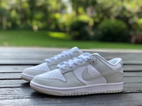 Dunk White Grey Low Pure Original Nike Dunk Low White Grey Smoke Haze Herren- und Damen-Low-Top-Freizeitsneaker DD1503-103