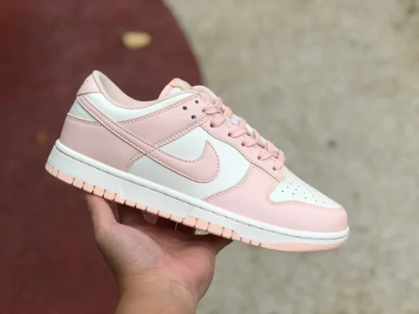 Dunk weiß rosa Nike Dunk Low pfirsichweiß rosa Damen-Freizeitsneaker DD1503-102