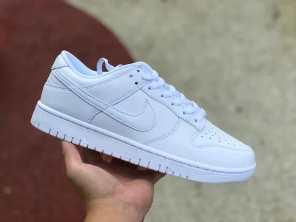 Dunk Pure White Low Hochwertige Version Nike Dunk Low Triple White reinweiße Freizeitsneaker DD1503-109