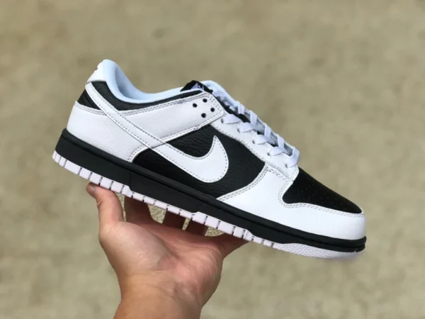 Dunk weiß-schwarzer Panda Nike Dunk Low weiß-schwarzer Reverse-Panda-Retro-Sneaker für Männer und Frauen FD9064-011