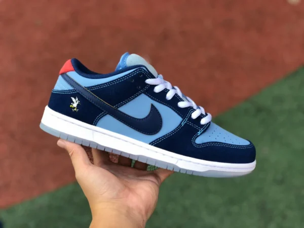 Dunk blaue Taube Why So Sad? x Nike SB Dunk Low blaue Low-Top-Sneaker DX5549-400