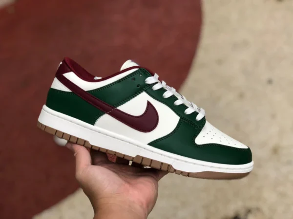 Dunk weiß grün rot niedrig hochwertiger Nike Dunk Low „Gorge Green“ canyon grün FB7160-161