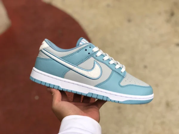 Dunk blau grau weiß Nike Dunk Low blau grau weiß Low-Top-Retro-Freizeitsport-Sneaker FB1871-011