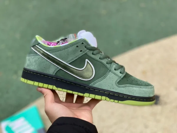 Dunk Green Lobster Low Pure Original Concepts x Nike SB Dunk Low Nike Green Lobster Low-Top-Sneaker für Männer und Frauen BV1310-337