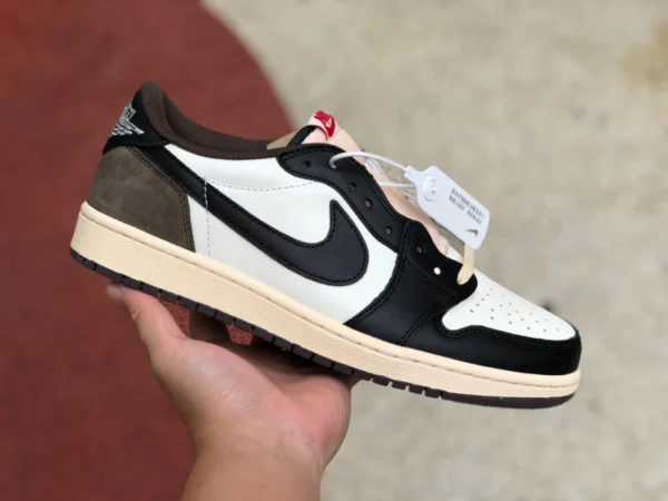 aj1 new mocha low Air Jordan 1 small ts black and white brown Low Dark Mocha low top Mocha cq4277-105