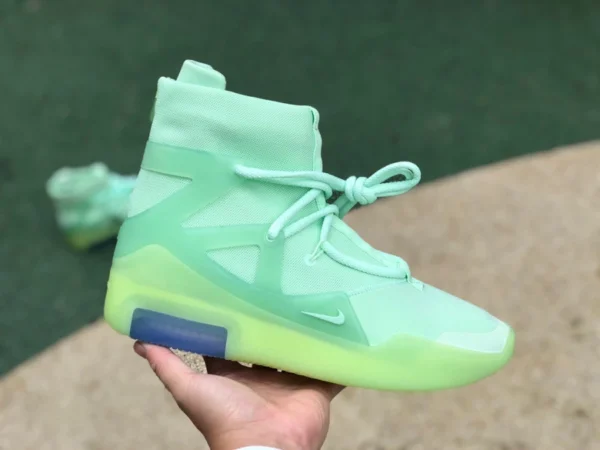 FOG Mint Green High Top Nike Air Fear of God 1 FOG Fluoreszenzgrün Mintgrün AR4237-300