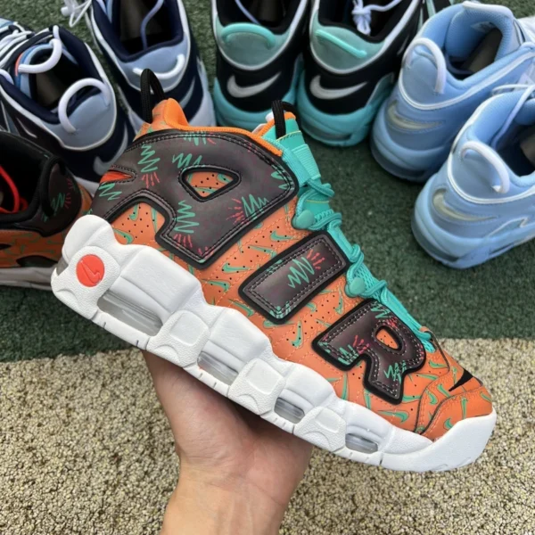 Big Air Pippen Yuanyang Orange Rot Nike Air More Uptempo 96 Big Air Pippen at3408-800