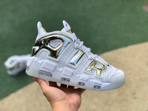 Big Air Pippen Liquid Silber Nike Air More Uptempo Chrome Big Air Liquid Silber Silber Pippen 917593-100