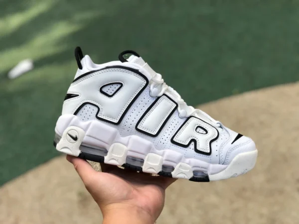 Big Air Pippen weiß schwarz Leder Nike Air More Uptempo weiß schwarz Big Air Pippen 917593-100