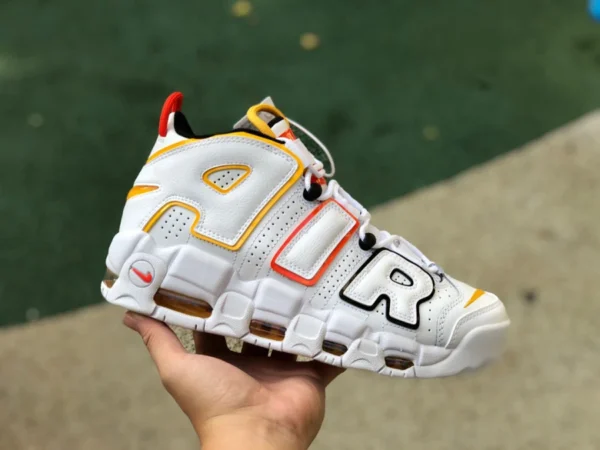 Big Air Pippen Weiß Rot Gelb Nike Air More Uptempo 96 Big Air Pippen Weiß Rot Gelb Alien DD9223-100