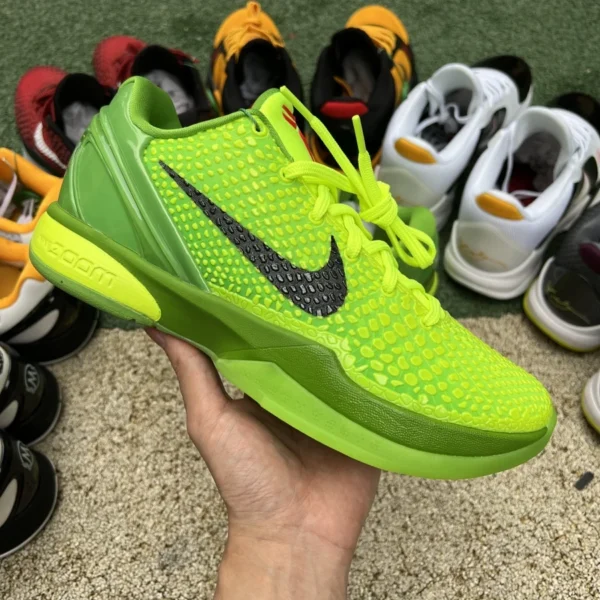 Kobe 6 Green Hornet s2 reines Original-Topprodukt Nike Zoom Kobe 6 Grinch ZK6 Kobe 6 Green Hornet Green Snake Christmas CW2190-