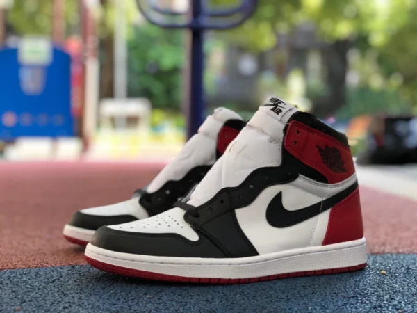 aj1 Black Toe Pure Original Air Jordan 1 OG Black Toe Black Toe 555088-575441-125