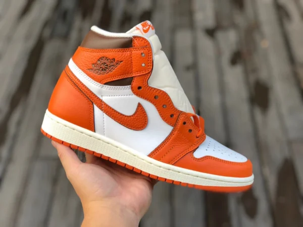 aj1 Hermès Orange Air Jordan 1 High OG WMNS „Starfish“ DO9369-101