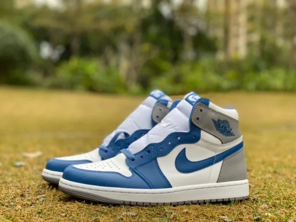 aj1 true blue high top T1 pure original Air Jordan 1 High OG „True Blue“ blau weiß grau high top dz5485-410