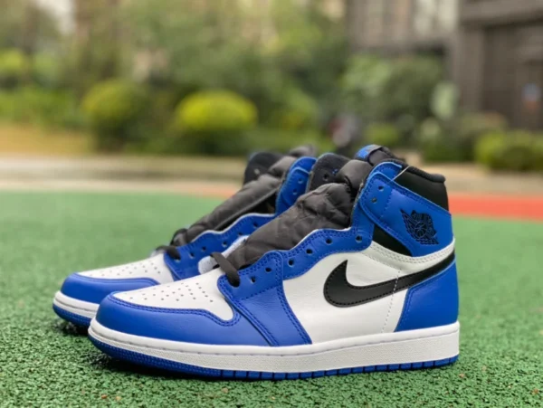 aj1 Little Lightning High-Top-Schnittstück reines Original Air Jordan 1 OG High AJ1 Bailan Little Lightning High-Top-Basketballschuhe 555088-403