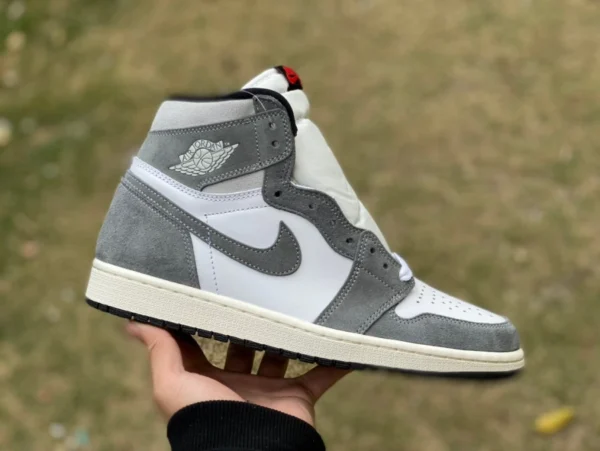 aj1 verwaschenes graues High-Top Air Jordan 1 High OG verwaschenes Grau „Washed Heritage“ DZ5485-051