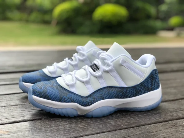 aj11 Blue Snake Low Air Jordan 11 Retro Low AJ11 Blue Snake Basketballschuhe CD6846-102