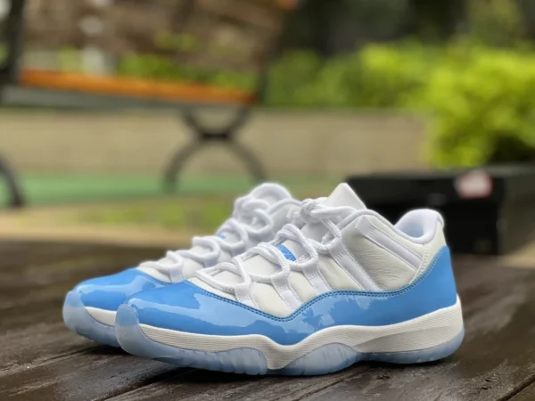 aj11 North Carolina blau niedrig Air Jordan 11 Low UNC AJ11 North Carolina blau niedrig oben 528895-106