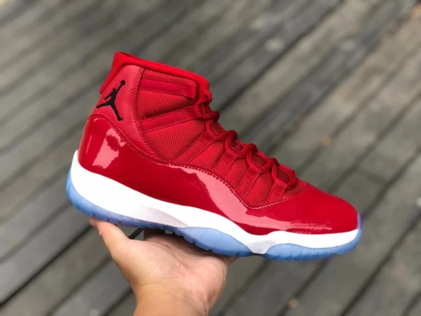 aj11 Big Red High Top Air Jordan 11 AJ11 Weiß Rot Big Red High Top Basketballschuhe 378037-623