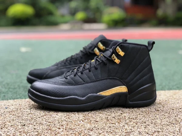 aj12 neuer schwarzgoldener Air Jordan 12 „Black Taxi“ CT8013-071