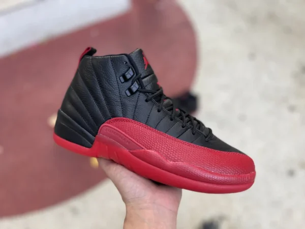 aj12 schwarz rot Air Jordan 12 Flu Game AJ12 schwarz rot 12 sick 130690-002